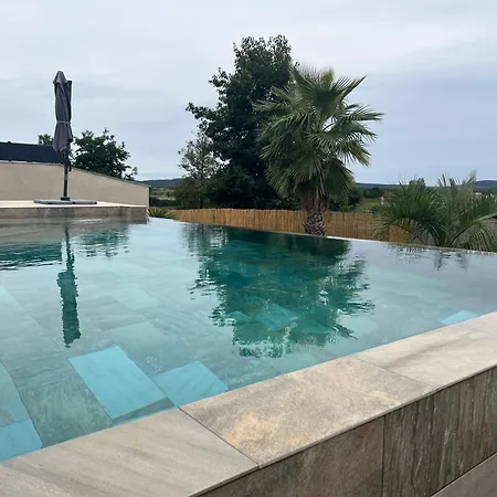 Piscine A Debordement Villa Pignan
